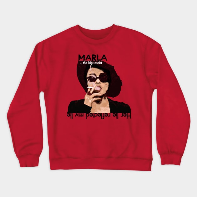 Marla Fight Club Crewneck Sweatshirt by RedSheep